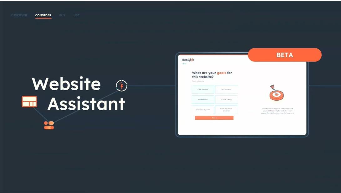 HubSpot AI - Website Assistant