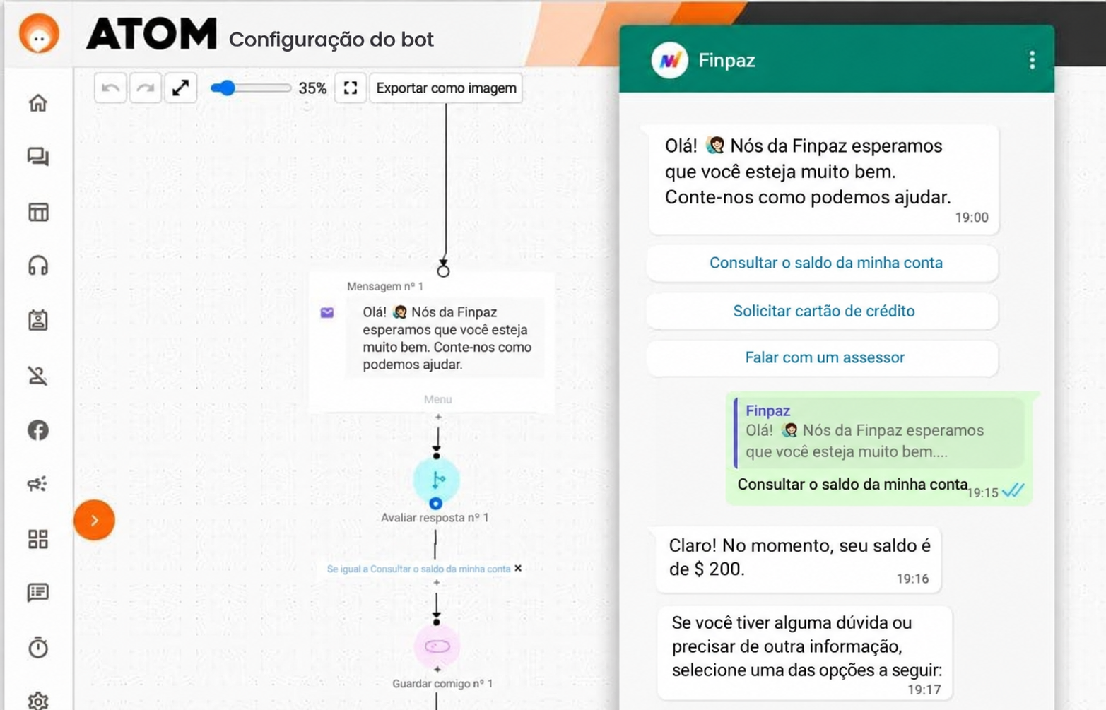 Agente IA WhatsApp - Fluxo de automatizado Agente IA WhatsApp - Fluxo de automatizado